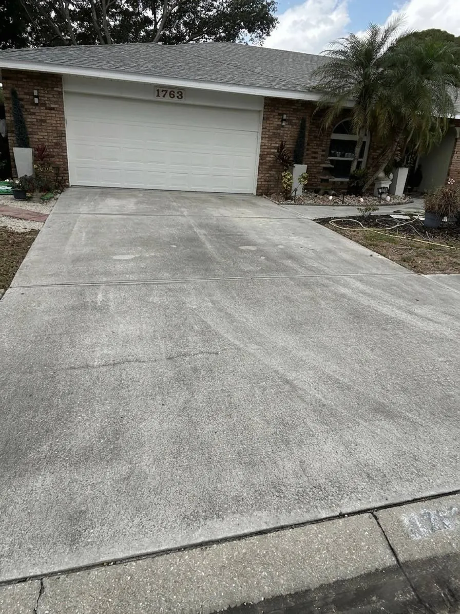Paver Sealing before cleaning